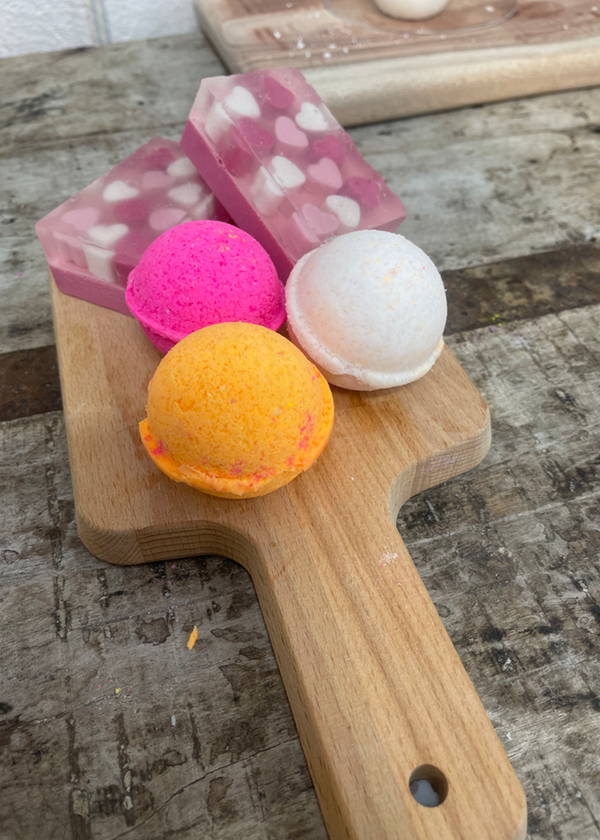 Kids' Soap Making & Bath Bomb Workshop