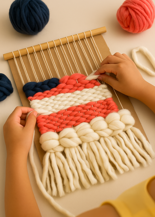 Kids Creative Weaving Workshop – Create Your Own Wall Hanging!