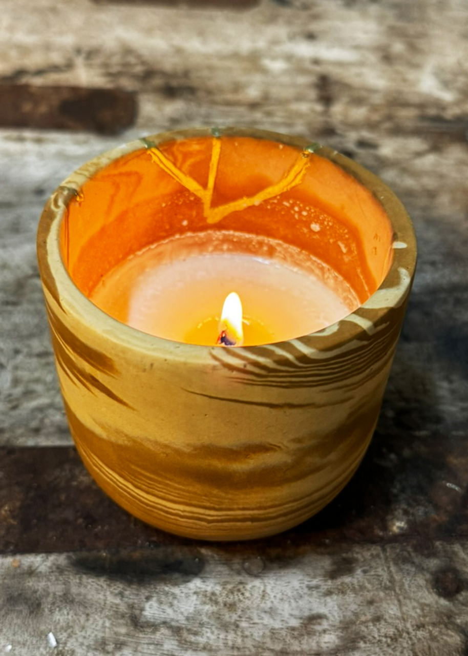 Marbled Or Terrazzo Candle & Container Workshop