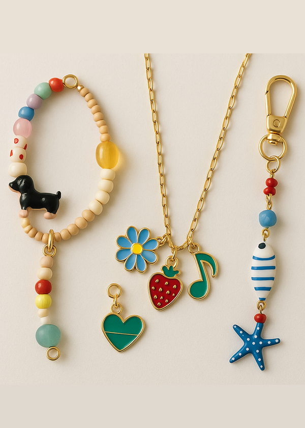 Kids Jewellery Workshop: Create a Charm Bracelet, Necklace & Keyring