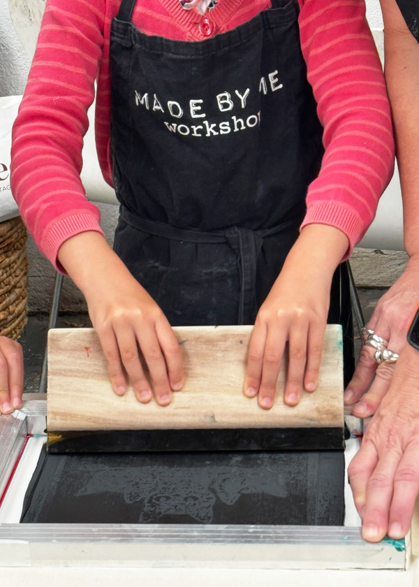 Kids Screen Printing Workshop: Create Your Own Tote Bag and T-Shirt!