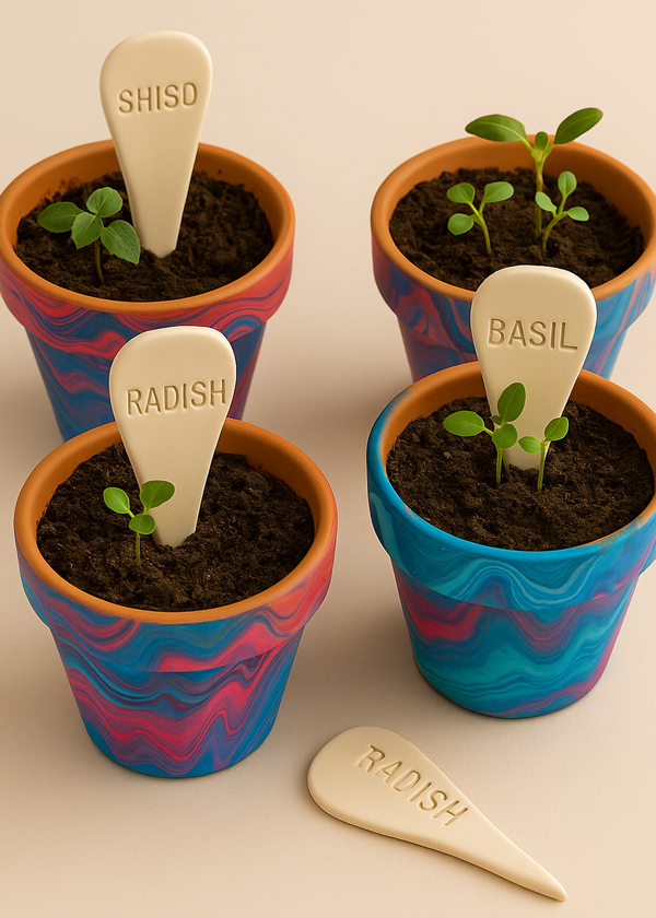 Kids Painted Pots Workshop: Create 3 Terracotta Planters + Start a Spring Garden