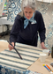 Handpainting with Indigo Workshop with Cath Derksema from The Happenstore