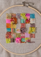 Textural Embroidery Workshop: Blooming Grid Stitch with Pauline Franklyn in Sydney