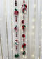 Fabric & Bead Christmas Garland Workshop