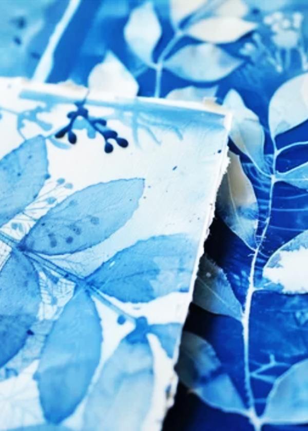 Kids Cyanotype (Sun Printing) Workshop ☀️8 to 12 years