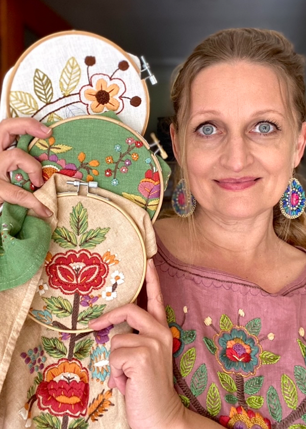 Beginner's Embroidery Workshop With Kasia Jacquot