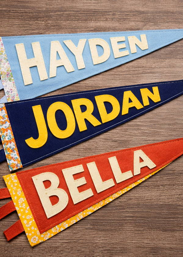 Kids Banner Workshop: Make Your Own Name Pennant (Ages 12–15)