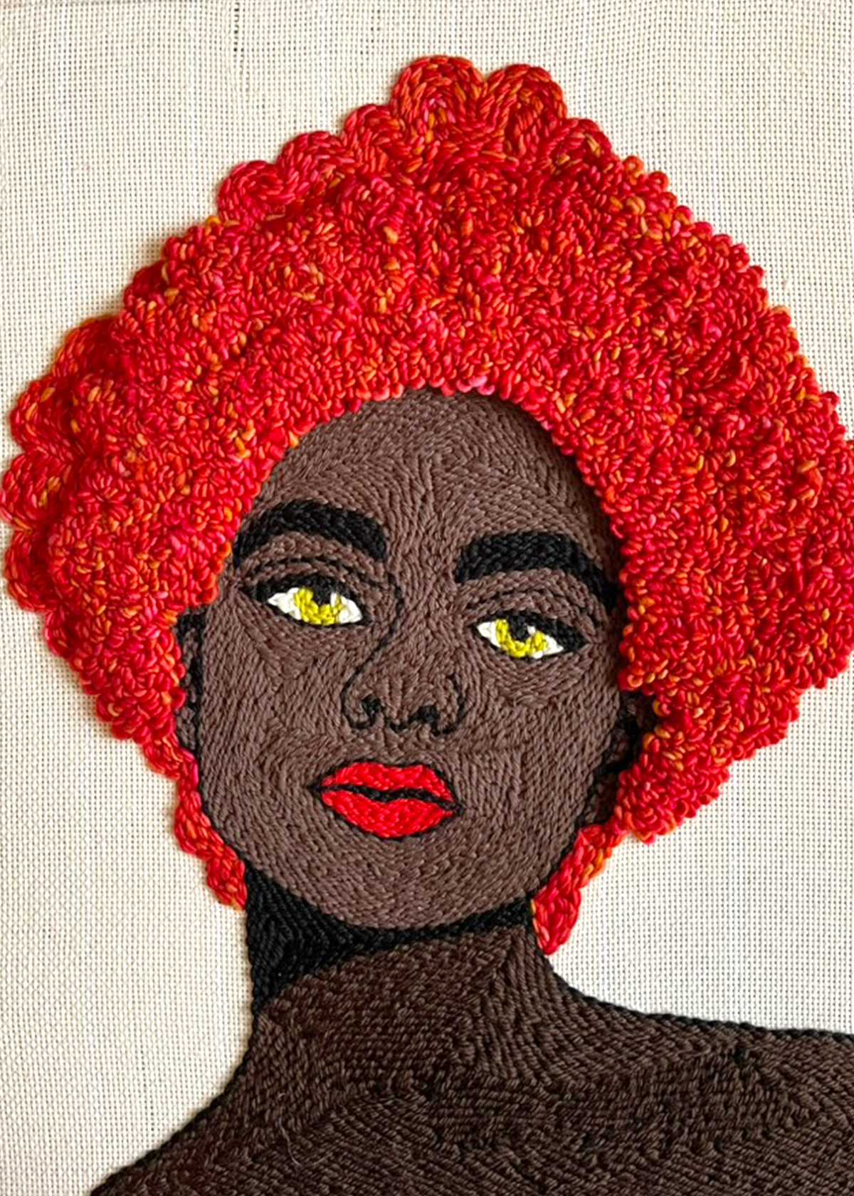 Textured Punch Punch Needle Portrait Workshop โ Made By Me Workshop