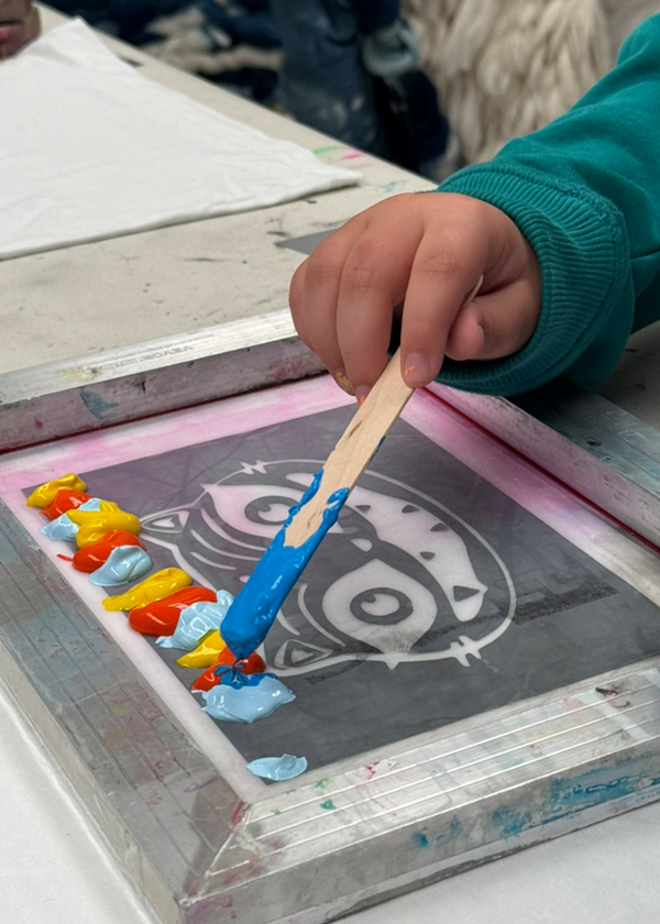 Kids Screen Printing Workshop