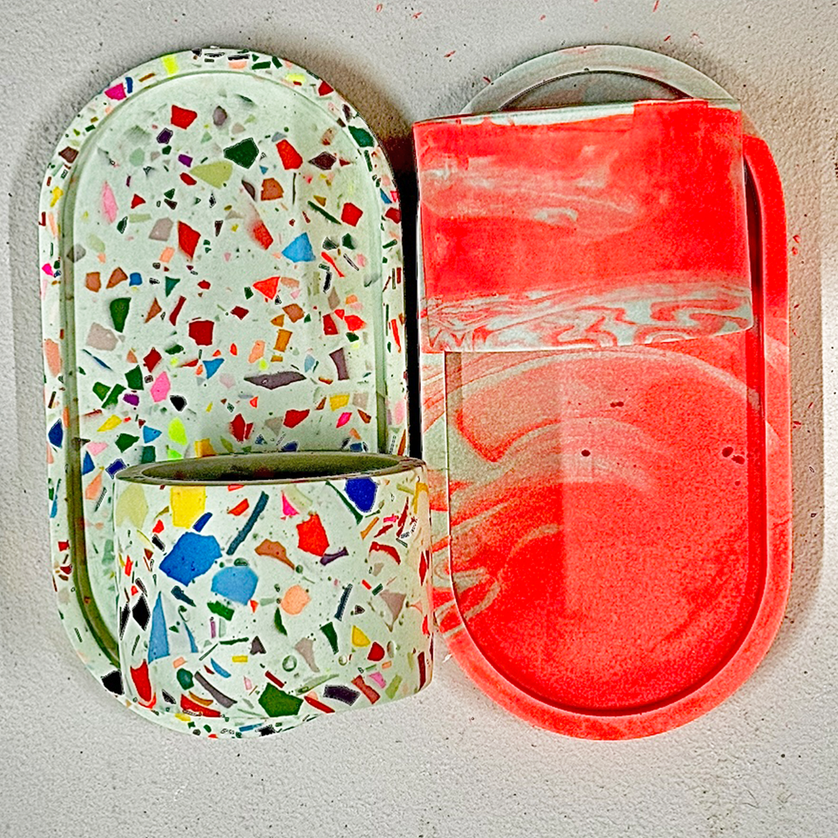 Terrazzo Jesmonite