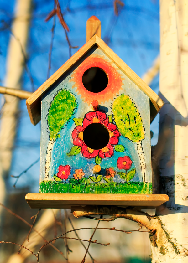 Make your own birdhouse - Kids Holiday Workshops Sydney